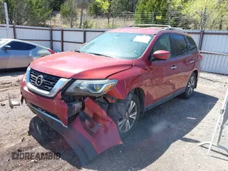 2017 Nissan Pathfinder SV z VIN 5N1DR2MN9HC682035, wystawiony jako IAAI lot #41956320 z przebiegiem 148 358 mil mil oraz . Historia ofert i sprzedaży dostępna na DreamBid. Obrazek 17.