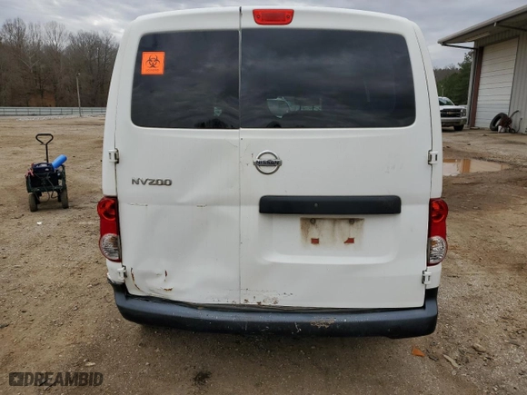 2015 Nissan NV200 S with VIN 3N6CM0KN0FK707947, listed as a Copart auction lot 45474865 with 317358 miles and Clean Title. Bid and sale history available at carsss.com. Image 6.