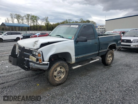 1998 Chevrolet Silverado 1500 with VIN 1GCEK14R0WZ137636, listed as a Copart auction lot 50781335 with 276,184 mi miles and Salvage Title. Bid and sale history available at DreamBid. Image 1.