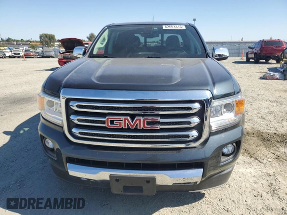 2018 GMC Canyon 4WD SLT with VIN 1GTG6DEN4J1219631, listed as a Copart auction lot 62603815 with 37,384 mi miles and Salvage title. Bid and sale history available at DreamBid. Image 5.