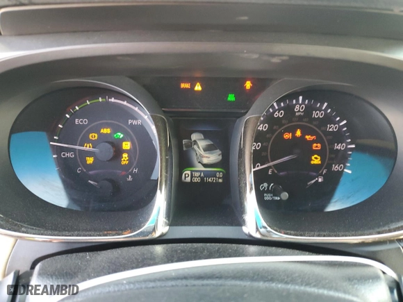 2014 Toyota Avalon Hybrid Limited with VIN 4T1BD1EB6EU020536, listed as a Copart auction lot 83805254 with 114,721 mi miles and Salvage Title. Bid and sale history available at carsss.com. Image 9.