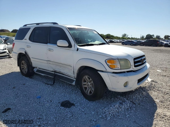 2004 Toyota Sequoia Limited with VIN 5TDZT38A04S230671, listed as a Copart auction lot 47174485 with 272,099 mi miles and Salvage Title. Bid and sale history available at carsss.com. Image 4.