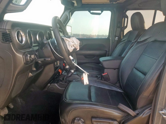 2022 Jeep Wrangler Unlimited Sahara с VIN 1C4HJXEG8NW164969, выставлен на аукционе Copart как лот 61671095 с пробегом 64 263 миль миль и Списание • Salvage title. История ставок и продаж доступна на DreamBid. Изображение 7.