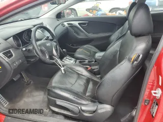 2013 Hyundai Elantra Coupe SE with VIN KMHDH6AE0DU006351, listed as a Copart auction lot 51983165 with 200,036 mi miles and Salvage Title. Bid and sale history available at carsss.com. Image 7.