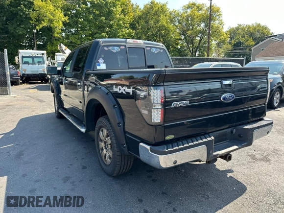 2011 Ford F-150 XLT with VIN 1FTFW1ET6BFB74527, listed as a Copart auction lot 56054535 with 197,177 mi miles and Clean Title. Bid and sale history available at carsss.com. Image 3.