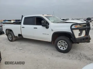 2020 Chevrolet Silverado 3500HD Work Truck with VIN 1GC4YSE71LF259223, listed as a Copart auction lot 81938794 with 0 mi miles and Salvage Title. Bid and sale history available at carsss.com. Image 4.