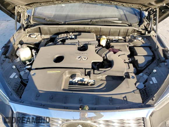 2024 Infiniti QX55 Luxe with VIN 3PCAJ5JR9RF108062, listed as a Copart auction lot 86250304 with 3,263 mi miles and Salvage Title. Bid and sale history available at DreamBid. Image 12.