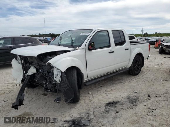 2021 Nissan Frontier SV z VIN 1N6ED0EA1MN708727, wystawiony jako Copart lot #47292425 z przebiegiem 40 128 mil mil oraz Szkoda całkowita • Salvage title. Historia ofert i sprzedaży dostępna na DreamBid. Obrazek 1.