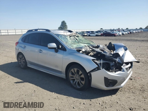 2014 Subaru Impreza Special Sports Premium with VIN JF1GPAL6XE8276524, listed as a Copart auction lot 55461935 with Not Provided miles and Salvage Title. Bid and sale history available at DreamBid. Image 4.