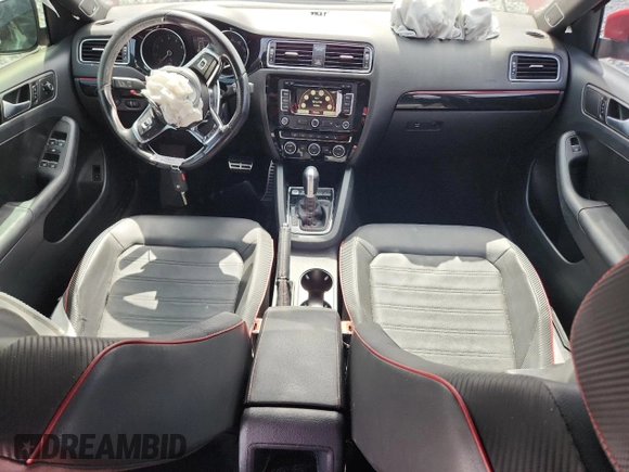2015 Volkswagen Jetta GLI SEL with VIN 3VW4S7AJ8FM262024, listed as a Copart auction lot 59997405 with 124,276 mi miles and Salvage title. Bid and sale history available at DreamBid. Image 8.