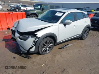 2016 Mazda CX-3 Grand Touring with VIN JM1DKFD76G0134205, listed as a IAAI auction lot 41661904 with 190,368 mi miles. Bid and sale history available at carsss.com. Image 2.