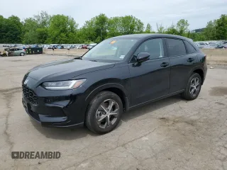 2024 Honda HR-V EX-L with VIN 3CZRZ2H75RM734874, listed as a Copart auction lot 58406715 with 12,331 mi miles and Salvage title. Bid and sale history available at DreamBid. Image 1.