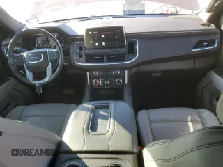 2022 GMC Yukon SLT with VIN 1GKS2BKD2NR236476, listed as a Copart auction lot 87823475 with 72,934 mi miles and Salvage Title. Bid and sale history available at carsss.com. Image 8.