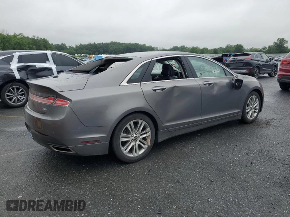 2014 Lincoln MKZ Hybrid with VIN 3LN6L2LU0ER826264, listed as a Copart auction lot 61228035 with 66,857 mi miles and Salvage title. Bid and sale history available at DreamBid. Image 3.