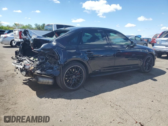 2019 Audi A4 Premium Plus z VIN WAUENAF40KA112220, wystawiony jako Copart lot #56036455 z przebiegiem 38 153 mil mil oraz Szkoda całkowita • Salvage title. Historia ofert i sprzedaży dostępna na DreamBid. Obrazek 3.