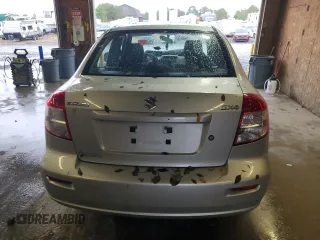 2008 Suzuki SX4 with VIN JS2YC412585104246, listed as a Copart auction lot 73253074 with 0 mi miles and Salvage Title. Bid and sale history available at carsss.com. Image 6.