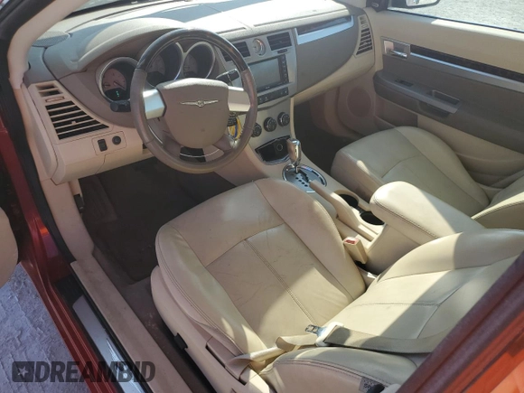 2008 Chrysler Sebring Limited with VIN 1C3LC65M58N104988, listed as a Copart auction lot 43526375 with 56,259 mi miles and Clean Title. Bid and sale history available at DreamBid. Image 8.