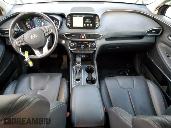 2020 Hyundai Santa Fe Limited with VIN 5NMS5CAA0LH284849, listed as a Copart auction lot 88536925 with 36,576 mi miles and Salvage Title. Bid and sale history available at carsss.com. Image 8.