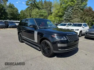 2021 Land Rover Range Rover Autobiography with VIN SALGV2SE3MA421658, listed as a Copart auction lot 66207225 with 152,441 mi miles and Clean title. Bid and sale history available at DreamBid. Image 1.