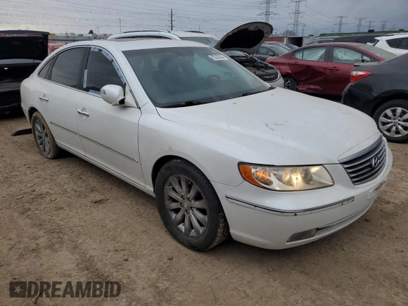 2009 Hyundai Azera Limited z VIN KMHFC46F69A387497, wystawiony jako Copart lot #83303664 z przebiegiem 115 815 mil mil oraz Szkoda całkowita • Salvage title. Historia ofert i sprzedaży dostępna na DreamBid. Obrazek 4.