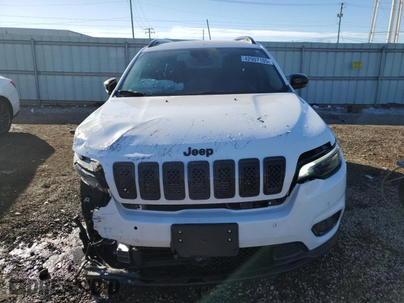2023 Jeep Cherokee Altitude Lux with VIN 1C4PJMMB6PD103747, listed as a Copart auction lot 42907105 with 8,360 mi miles and Salvage Title. Bid and sale history available at carsss.com. Image 5.