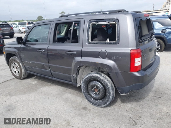 2017 Jeep Patriot Sport with VIN 1C4NJPBA0HD149840, listed as a Copart auction lot 51136865 with 183,897 mi miles and Salvage Title. Bid and sale history available at carsss.com. Image 2.