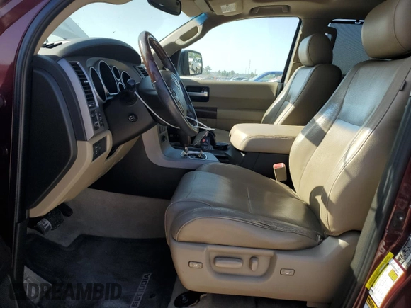 2010 Toyota Sequoia Platinum with VIN 5TDYY5G14AS030110, listed as a Copart auction lot 52528565 with 279,946 mi miles and Clean Title. Bid and sale history available at carsss.com. Image 7.