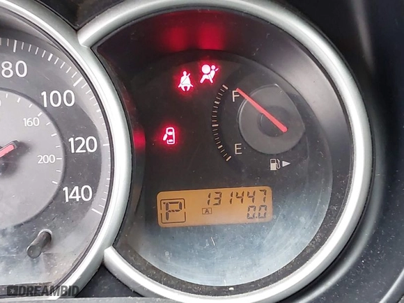 2009 Nissan Versa 1.8 S with VIN 3N1BC13E99L393920, listed as a IAAI auction lot 41813316 with 131,447 mi miles. Bid and sale history available at carsss.com. Image 7.