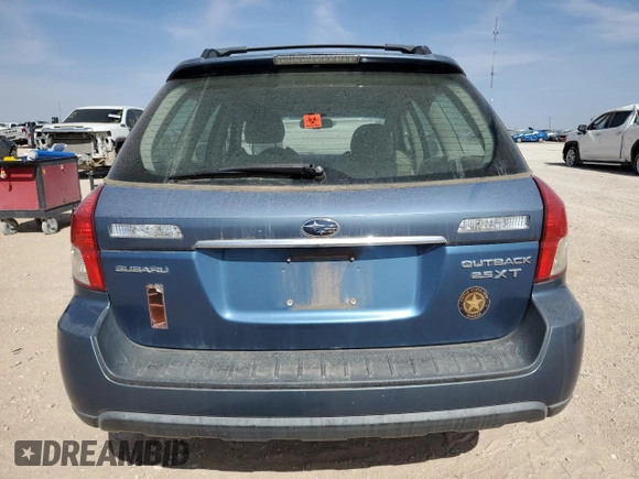 2008 Subaru Outback XT Limited with VIN 4S4BP63C384346380, listed as a Copart auction lot 51256145 with Not provided miles and Salvage title. Bid and sale history available at DreamBid. Image 6.