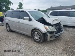 2005 Honda Odyssey EX-L with VIN 5FNRL38735B114245, listed as a IAAI auction lot 42461133 with 275,993 mi miles and . Bid and sale history available at DreamBid. Image 1.