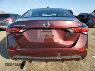2020 Nissan Sentra SV with VIN 3N1AB8CV6LY311062, listed as a Copart auction lot 77879454 with 22,283 mi miles and Salvage Title. Bid and sale history available at DreamBid. Image 6.