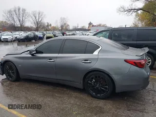 2018 Infiniti Q50 Luxe z VIN JN1EV7AP5JM350376, wystawiony jako IAAI lot #40881855 z przebiegiem 84 501 mil mil oraz . Historia ofert i sprzedaży dostępna na DreamBid. Obrazek 13.