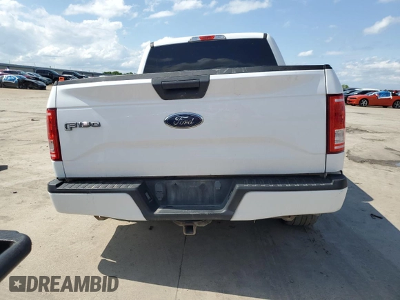 2017 Ford F-150 XL with VIN 1FTEW1CP4HKD87591, listed as a Copart auction lot 54422305 with 149,773 mi miles and Salvage title. Bid and sale history available at DreamBid. Image 6.