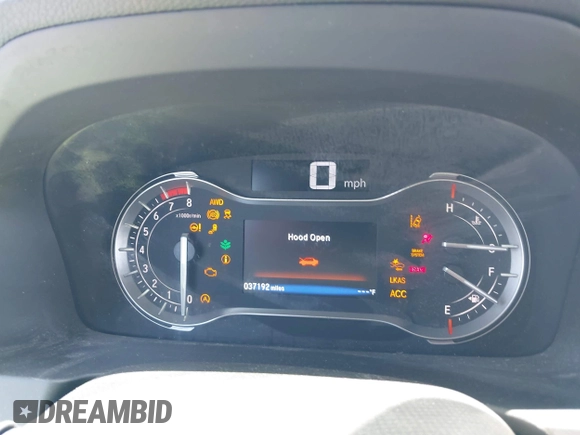 2023 Honda Ridgeline Black Edition with VIN 5FPYK3F8XPB009920, listed as a IAAI auction lot 42086798 with 37,192 mi miles and . Bid and sale history available at DreamBid. Image 7.
