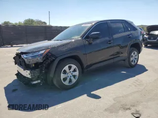 2024 Toyota RAV4 LE with VIN 2T3H1RFVXRC273612, listed as a Copart auction lot 50302325 with 28,749 mi miles and Salvage Title. Bid and sale history available at carsss.com. Image 1.