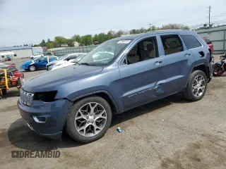 2019 Jeep Grand Cherokee High Altitude with VIN 1C4RJFCG2KC728338, listed as a Copart auction lot 53963015 with 118,614 mi miles and Salvage title. Bid and sale history available at DreamBid. Image 1.