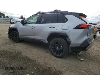 2024 Toyota RAV4 Hybrid XSE with VIN JTME6RFV1RD558568, listed as a Copart auction lot 47813575 with 12,382 mi miles and Salvage Title. Bid and sale history available at DreamBid. Image 2.