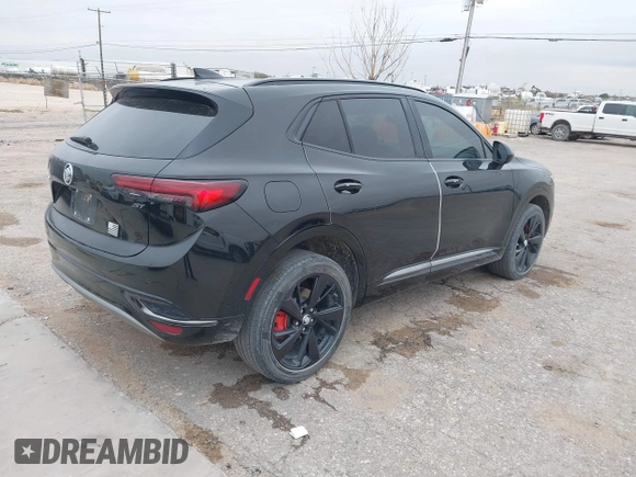 2022 Buick Envision Preferred with VIN LRBAZLR42ND021934, listed as a IAAI auction lot 41037157 with 59,568 mi miles. Bid and sale history available at carsss.com. Image 4.