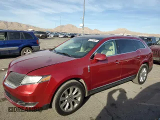 2014 Lincoln MKT with VIN 2LMHJ5FK0EBL50076, listed as a Copart auction lot 85914264 with 138,387 mi miles and Salvage Title. Bid and sale history available at DreamBid. Image 1.