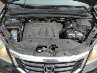 2009 Honda Odyssey Touring with VIN 5FNRL38809B503357, listed as a Copart auction lot 58035914 with 191,671 mi miles and Salvage Title. Bid and sale history available at carsss.com. Image 12.