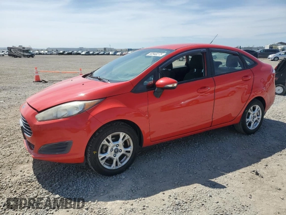 2015 Ford Fiesta SE with VIN 3FADP4BJ5FM164074, listed as a Copart auction lot 50940275 with 75,947 mi miles and Salvage Title. Bid and sale history available at carsss.com. Image 1.