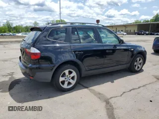 2008 BMW X3 3.0si with VIN WBXPC934X8WJ11188, listed as a Copart auction lot 59432445 with 104,232 mi miles and Clean title. Bid and sale history available at DreamBid. Image 3.