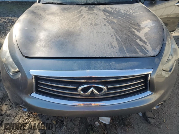 2013 Infiniti FX with VIN JN8CS1MU1DM141110, listed as a Copart auction lot 46084395 with 105,523 mi miles and Salvage title. Bid and sale history available at DreamBid. Image 12.