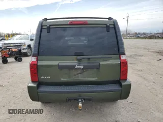 2006 Jeep Commander with VIN 1J8HG48K06C297654, listed as a Copart auction lot 51000155 with 126,235 mi miles and Salvage Title. Bid and sale history available at DreamBid. Image 6.
