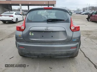2013 Nissan Juke SV with VIN JN8AF5MV6DT222041, listed as a Copart auction lot 46927845 with 119,744 mi miles and Salvage Title. Bid and sale history available at carsss.com. Image 6.