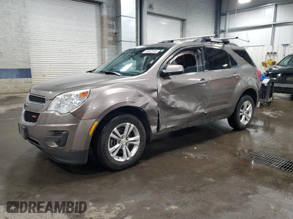 2012 Chevrolet Equinox 1LT z VIN 2GNALDEK4C6260613, wystawiony jako Copart lot #55602595 z przebiegiem 132 431 mil mil oraz Szkody całkowita. Historia ofert i sprzedaży dostępna na DreamBid. Obrazek 1.
