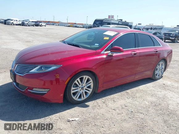 2016 Lincoln MKZ with VIN 3LN6L2GK2GR631195, listed as a IAAI auction lot 42001190 with 66,485 mi miles. Bid and sale history available at carsss.com. Image 2.