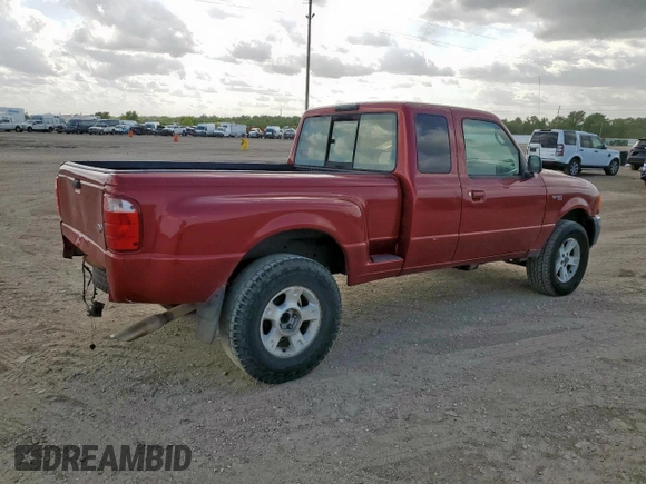 2004 Ford Ranger XL Fleet with VIN 1FTZR15E64PB54569, listed as a Copart auction lot 59601425 with 263,413 mi miles and Salvage title. Bid and sale history available at DreamBid. Image 3.
