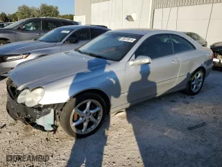 2003 Mercedes-Benz CLK-Class 3.2L with VIN WDBTJ65J43F020380, listed as a Copart auction lot 85879614 with 179,824 mi miles and Salvage Title. Bid and sale history available at carsss.com. Image 1.