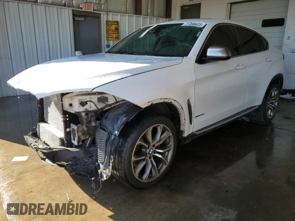 2016 BMW X6 xDrive35i with VIN 5UXKU2C5XG0N78230, listed as a Copart auction lot 77288623 with 116,205 mi miles. Bid and sale history available at carsss.com. Image 1.